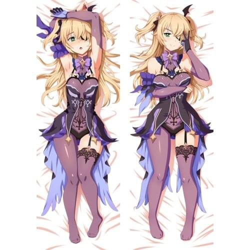Newly Design Dakimakura Genshin Impact Fischl Anime Body Pillow Cases Cover