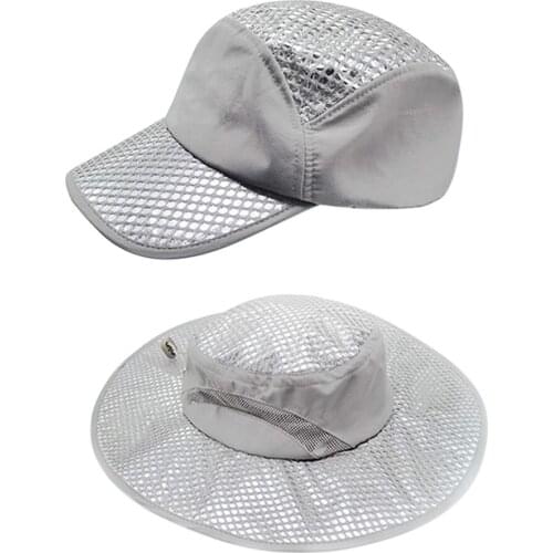 Cooling Bucket Hat Arctic Hats with UV Protection Sunscreen Cooling Cap ZJ55