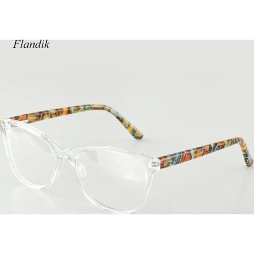 Acetate Cat Eye Glasses Frame For Women Prescription Myopia Presbyopia Optical Spectacels Tortoise Frame 2020 Female New Fashion