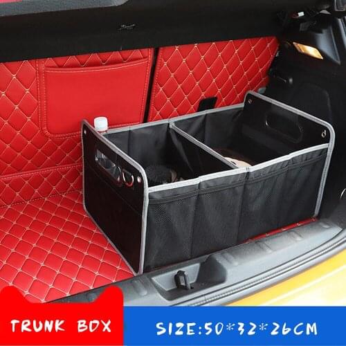 1X Car Trunk Stowing and Tidying Organizer Box For Peugeot 2008 205 206 207 208 GT 3008 301 306 307 308 4007 405 406 407 505 508