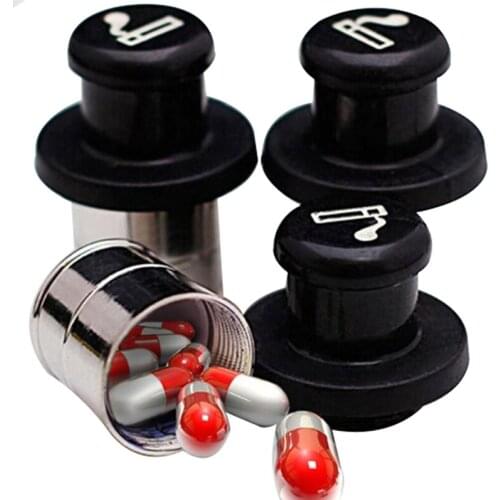 Portable Secret Stash Car Cigarette Lighter Shape Medecine Box Hidden Pill Container Case Auto Car Accessories Escondite Secreto