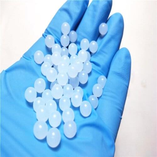 Low price sold 100PCS diameter 9mm white color silicone balls 9mm silicone sealing ball diameter 9mm silicone ball