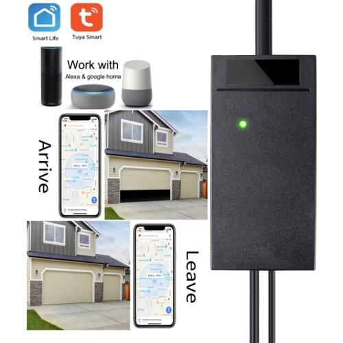 Tuya Wifi Garage Door Opener Smart Gate Door Controller Compatible With Alexa Google Home Control By SmartLife/Tuya APP