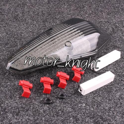 Integrated Tail Light Turn Signals for HONDA SHADOW AERO 750 2004-2007 Smoke