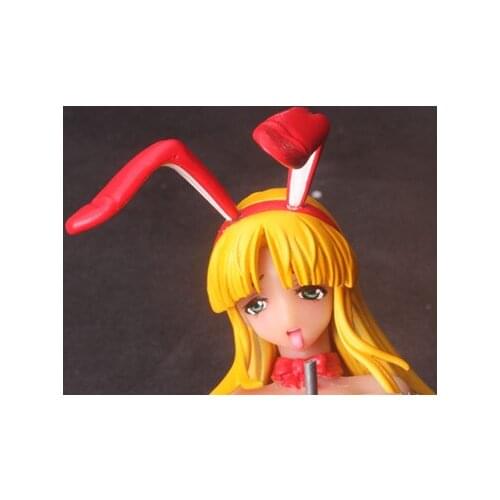 Japanese anime Sexy Rio RainbowGate Elle Adams bunny Ver. IRIS 1/6 naked anime figure