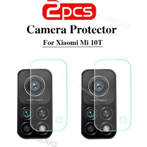 2PCS For xiaomi mi 10T Pro 10tpro 10t lite Camera screen Protector Glass For mi 10T Pro 5G camera lens Protection