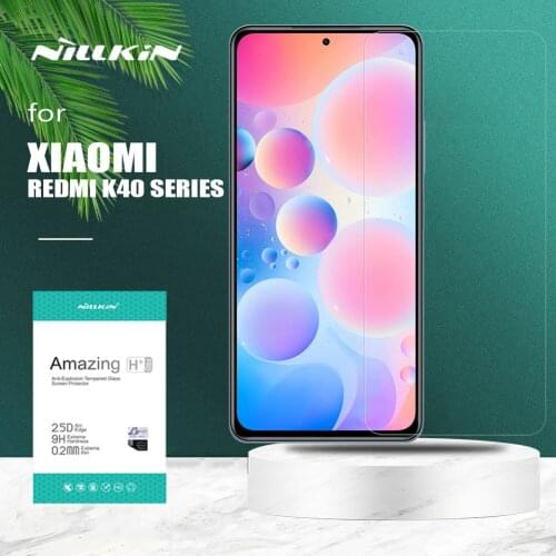 For Xiaomi Poco F3 Glass Nillkin H+ Pro 2.5D Ultra-Thin Tempered Glass Screen Protector for Xiaomi Redmi K40 K40 Pro Plus Glass