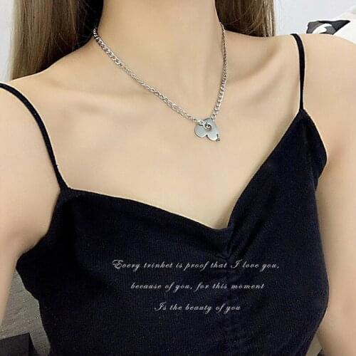 12 PCS/lot New Necklace Female Clavicle Chain Light Luxury Design Necklace