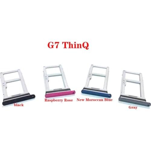 For LG G7 ThinQ LM-G710 LM-G710N LM-G710VM G710 SM-G710 SIM Card Tray Slot Holder Sim Card Tray