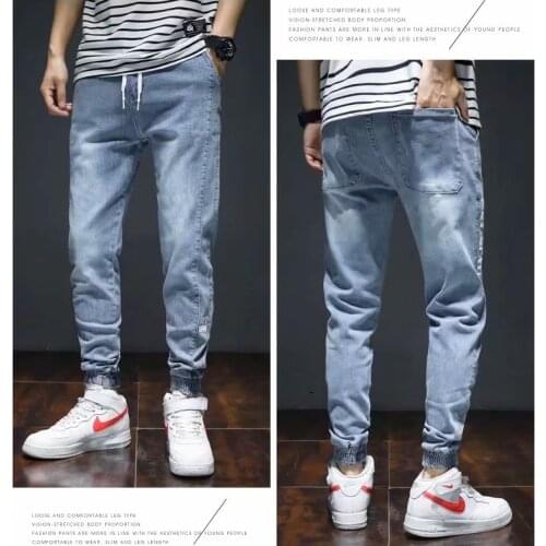 HUAYASX Men's Biker Jeans
