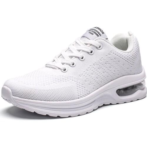 Womens Cushioned Platform Sneakers Womens White Sneakers Womens Vulcanized Running Shoes Comfortable Large Size