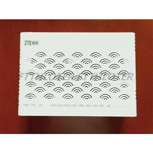 Free Shipping 7pcs ZTE F660 V6.0 Router 1GE+3FE+1POTS+WIFI Apply To FTTH Modes Terminal