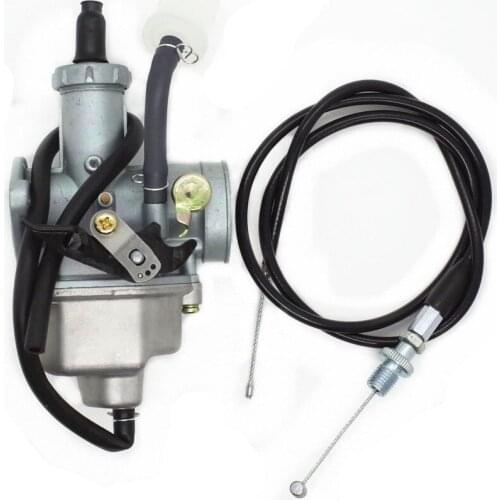 New Carburetor & Throttle Cable For Honda ATC185 ATC185S ATC200 ATC200S ATC200X