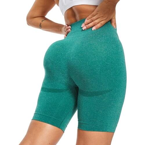 Seamless Gym Shorts Leggings Workout Short Fitness Women Sport Shorts Summer High Waist Yoga Short Squat Proof Shorts Leggins