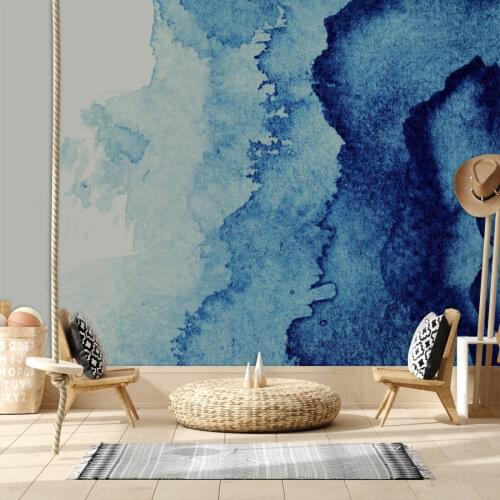 ShineHome-Custom Blue Marble Pattern Wallpaper for 3 d Living Room Wall Paper Mural Rolls Cafe Wallpapers TV Background Home