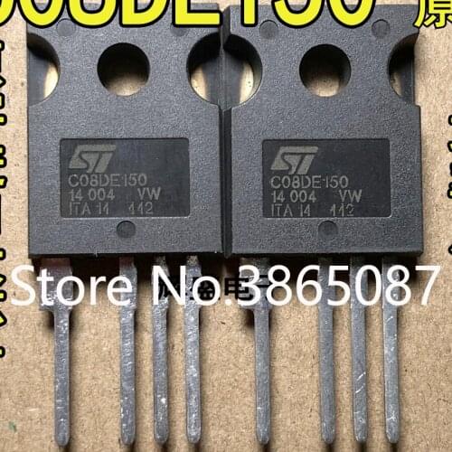 C08DE150 STC08DE150 POWER TRANSISTOR 10PCS/LOT ORIGINAL NEW
