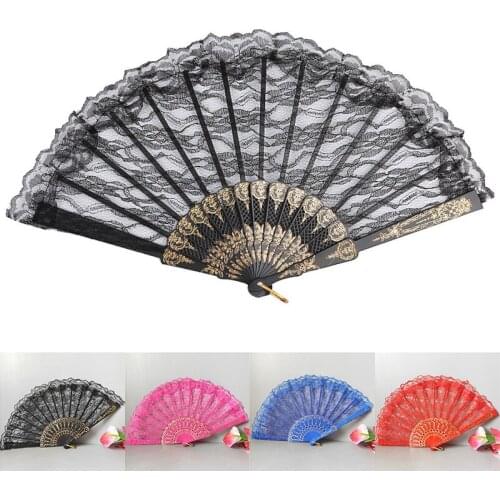 23x42cm Colorful Folding Fan For Dance Props Hand Goose Feather Folding Fan Wedding Tabletop Decoration Soft Feather Fan New