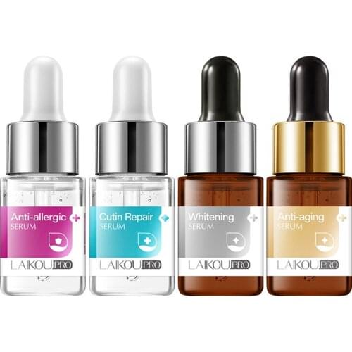 12ML Whitening Serum Anti-Allergic Anti-aging Face Essence Shrink Pores Repairing Cutin Facial Serum Brighten Skin Serum Seris