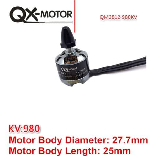 4Pcs QX-Motor CW CCW QM2812(2212) 980KV Brushless Motor for F330 F450 F550 X525 Multicopter RC Drone Motor Parts