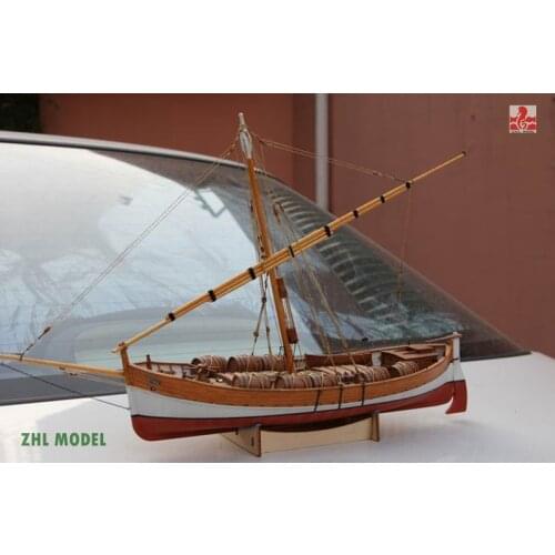 ZHL LEUDO model ship wood