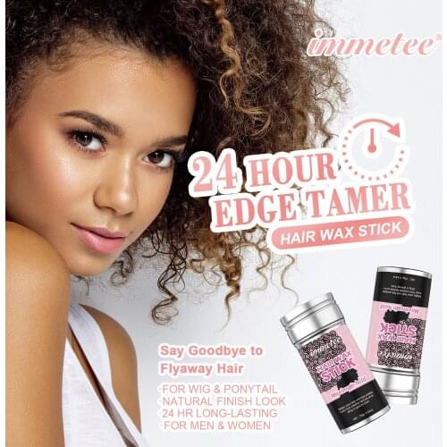 Hair Wax Edge Control Gel Stick Professional Hair Finishing Cream Not Greasy No Residues Hair Oil Styling Pomade Stick Unisex