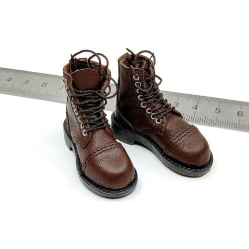 Facebook model play 1/6 Scale FP-001 World War II U.S. Army Ranger Captain Hollow Combat Boot For Action Figure DIY Accessories