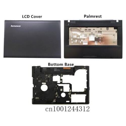 New For Lenovo G400 G405 G410 G490 LCD Rear Top Lid Back Cover / Bezel / Palmrest / Bottom Base AP0WW000100