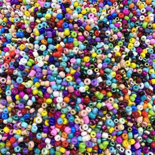 New 15g/lot 2mm Charm Czech Glass Seed Beads DIY Bracelet Necklace Beads for Jewelry Making DIY Earring Necklace