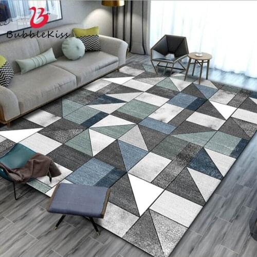 Bubble Kiss Rugs for Bedroom Nordic Geometric Abstract Carpet Modern Minimalist Non-slip Living Room Decoration Carpet