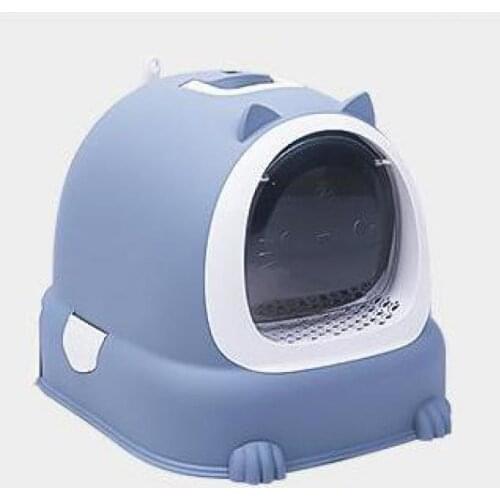 Fully Closed Cat Litter Box Cat Toilet Pull-out Drawer Cat Toilet Splash-proof Deodorant Cat Litter Box
