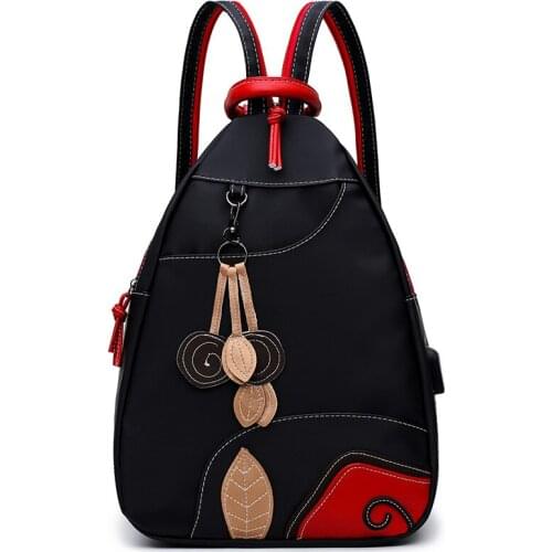 Retro National Women Diaper Bag Multifunctional Waterproof Nylon Mommy Bag Backpack Portable Travel Maternity Organizer Handbag