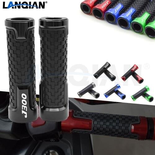 For Kawasaki J300 7/8 22MM Motorcycle Handlebar Grips Hand Bar Grips J300 J 300 2015 2016 2017 2018 J300 CNC Accessories