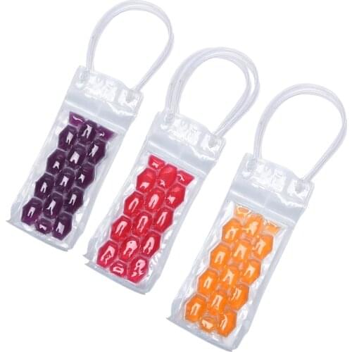 Bottle Freezer Bag Chilling Cooler Ice Bag Beer Cooling Gel Holder Carrier Portable Liquor Ice-cold Tools