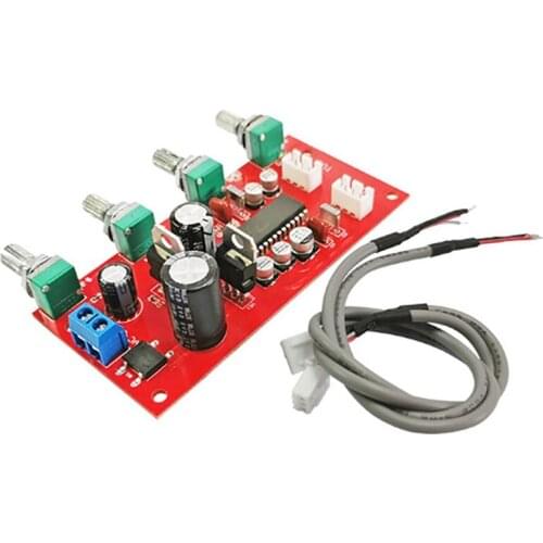 UPC1892CT Tone Board DC 12-24V or AC 8-16V Single Power Supply Potentiometer Fixed Front-Level Tone Board