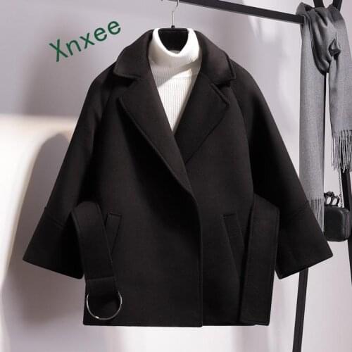Xnxee Womens Black Coats