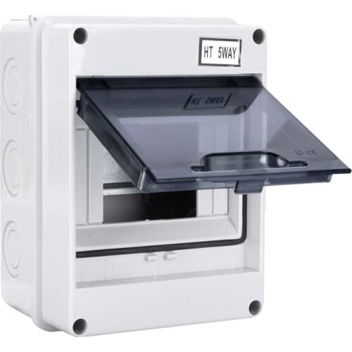 Factory Directly 160*120*93mm HT 5 way waterproof distribution box for mcb