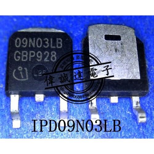 1Pieces New Original IPD09N03LB 09N03LB TO-252 In Stock Real Picture