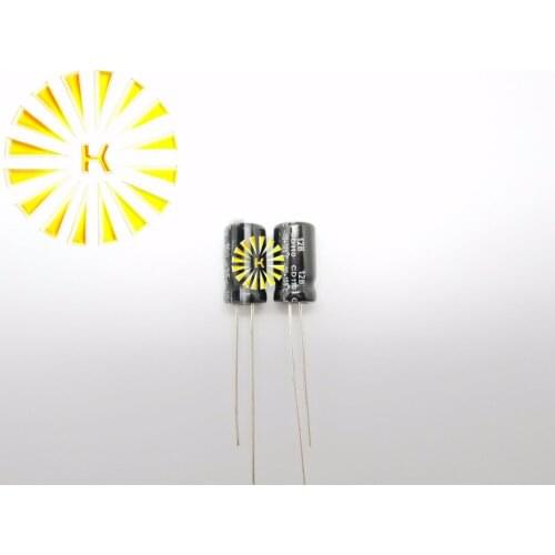 1000pcs X 100% New 100UF 35V 6.3X11 Aluminum Electrolytic Capacitor Connector