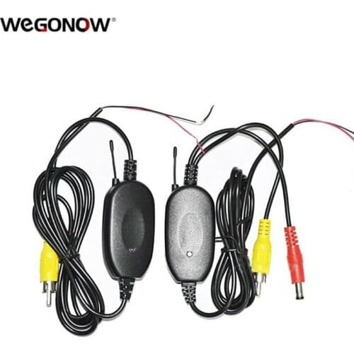 2.4Ghz Wireless Camera Video Transmitter and Receiver for Car Rear View Camera reverse backup and Car DVD Player Parking Monitor