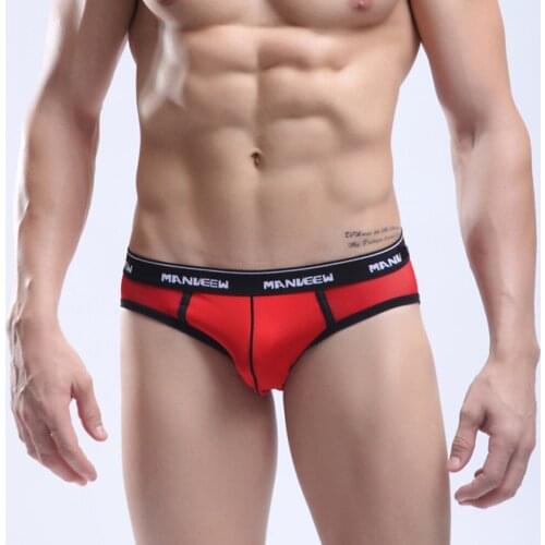 2020 Sexy Bikini Men Underwear Slip Soft Penis Bag Lingerie Porno Mens Gay Thong Nylon Comfortable New Hot Male Brief Panties
