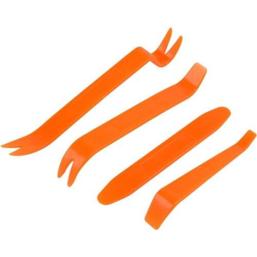 A5KD 4Pcs Auto Car Radio Clip Panel Trim Dash Removal Kit Repair Hand Pry Tool