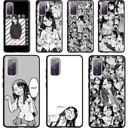 Nagatoro San Anime Aesthetic Case For Samsung Galaxy S10 S8 S9 Plus S10e Note 9 Note 10 Note 20 S21 Ultra S20 FE Cover