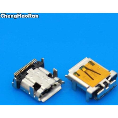 ChengHaoRan 17pin Mini Micro USB Jack Charging Socket Connector Power Plug Pock Port Female For Acer Iconia Tab A700 A701 A510