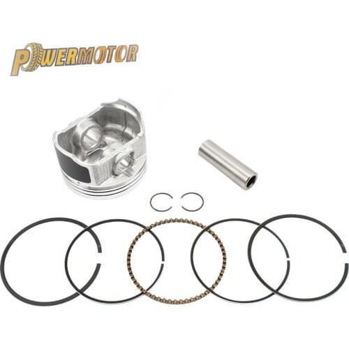 Motorcycle Engine 65.5mm Piston 15mm Pin Ring Set Fit for Zongshen Loncin 250cc CB250 ATV Quad Dirt Pit Bike