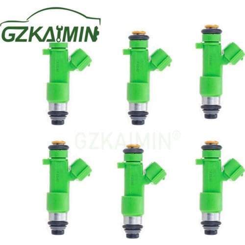 Set (6) high quality 16600-JK20A 16600JK20A 195500-0940 Fuel Injector For 07-11 FOR Nissan G35 3.5 K-M