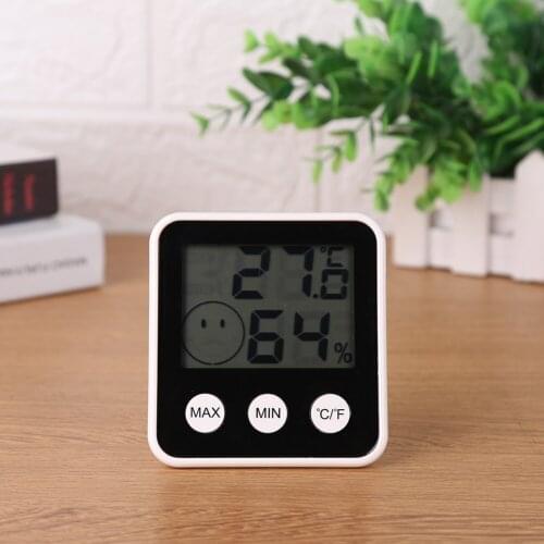 Mini Indoor Hanging Thermometer Hygrometer Accurate Digital Temperature Sensor Humidity Hygrometer Office Home Gauge Tool