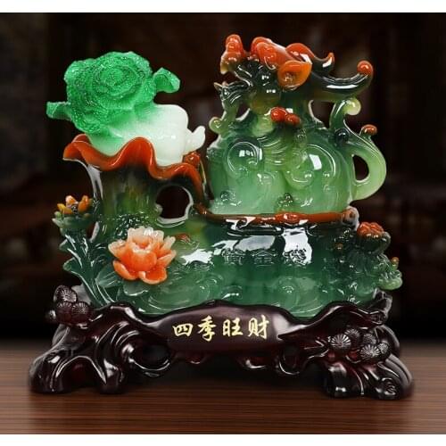 Pai Xiu Decoration Baicai Ruyi Living Room Shop Home Decoration Opening Gift