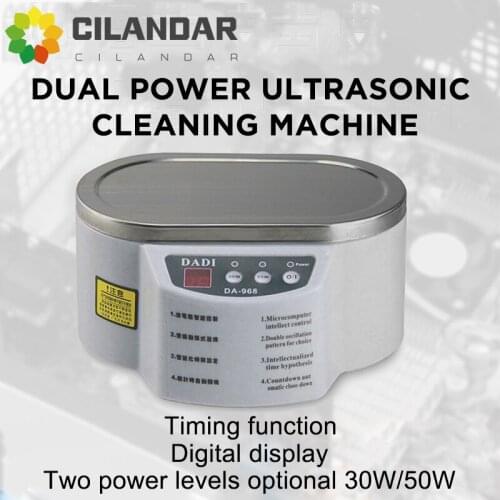 600ml Ultrasonic Cleaner Intelligent Control For Jewelry Glasses Circuit Board Cleaning Machine Mini Sonic Cleaner Bath