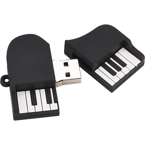 USB Flash Drive 4GB 8GB 16GB 32GB Cartoon Piano Pendrive 64gb 128gb memory stick Musical instrument model U disk