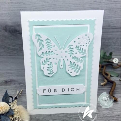 Hollowed butterfly Cover Cutting Dies Scrapbook Diary Decoration Stencil Embossing Template DIY Greeting Card Handmade for DIY